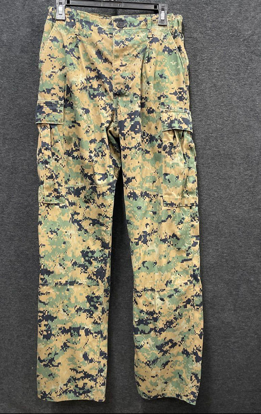Woolrich USMC Men's Woodland MARPAT Camouflage MCCUU Trousers Small Regular