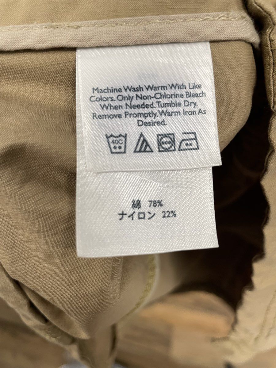 Eddie Bauer Women's Khaki Cotton Blend Utility Parka Jacket Drawstring Sz M