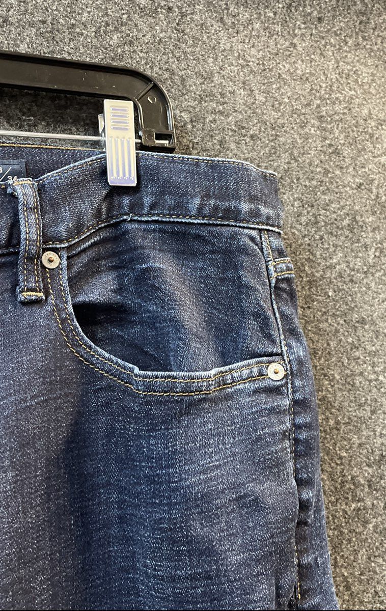 Lucky Brand Men's 410 Athletic Slim Jeans Dark Wash Blue Sz 38x34