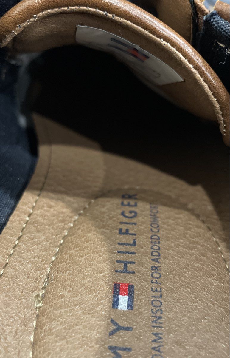 Tommy Hilfiger TMURBAN-F Brown Cognac Casual Oxford Sneakers Men's Size 8.5