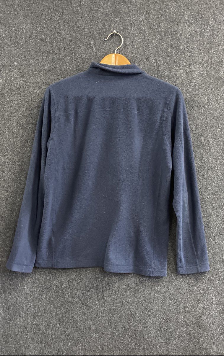 Patagonia Men's Micro D Quarter Zip Fleece Pullover Blue Size M