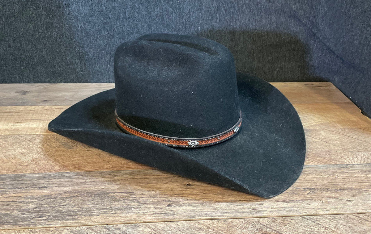 Cody James Men's Black 3X Wool Blend Cowboy Hat Western Cattleman Crease Sz 7