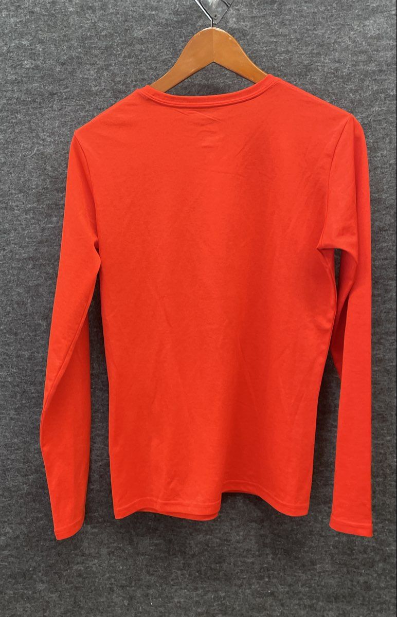 Nike Men's Red Dri-Fit Long Sleeve Performance Activewear Shirt Size M
