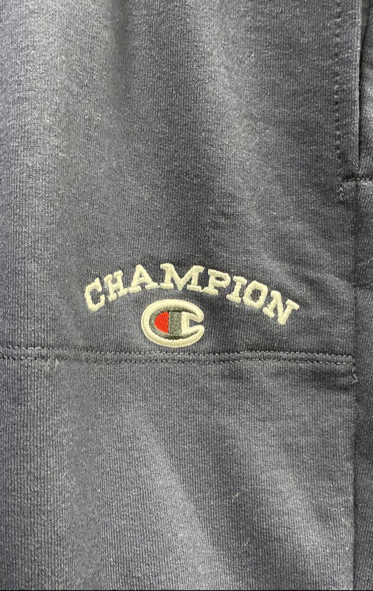 Champion Men's Navy Blue Powerblend Fleece Open Bottom Sweatpants Sz XL NWT