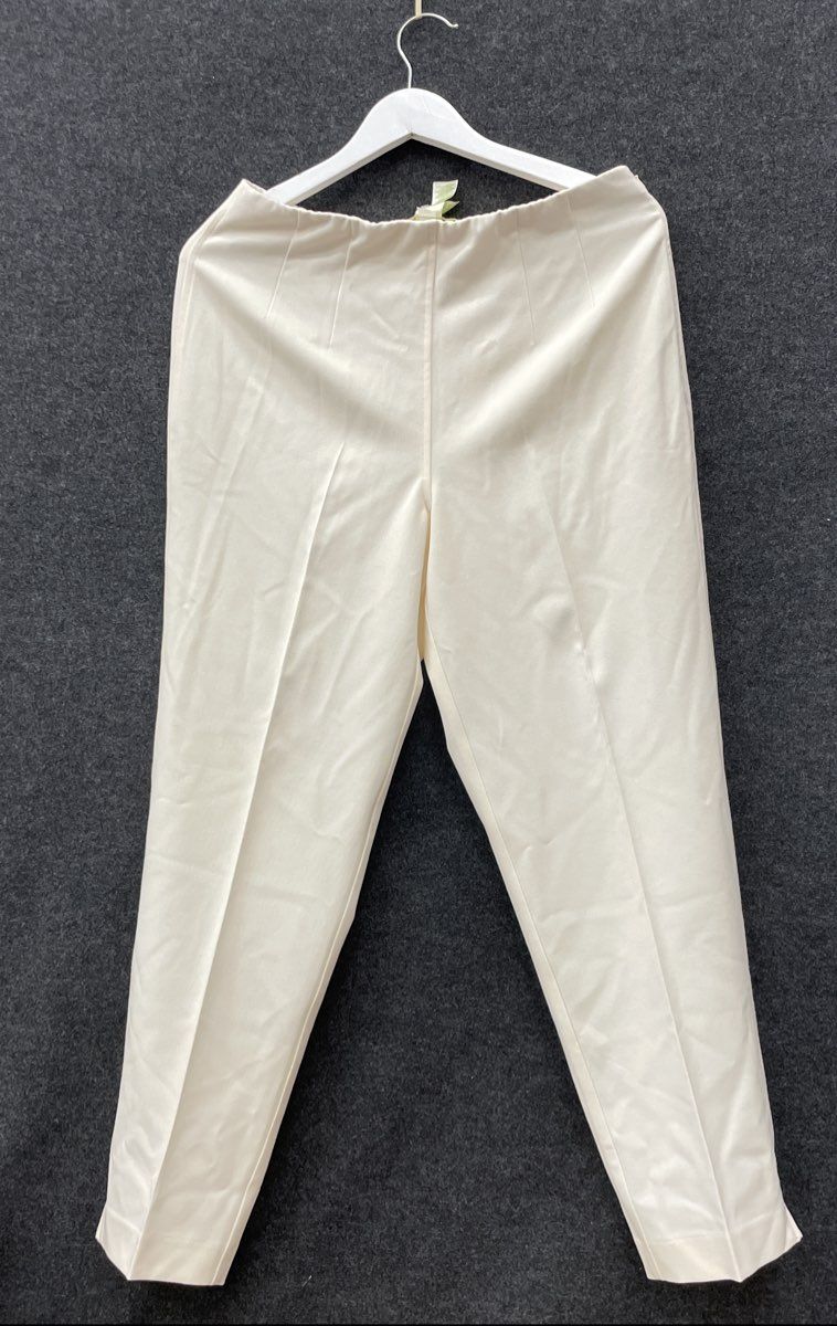 Sigrid Olsen Women's Bone Impressionist 30 Holiday Jewels Trousers Pants 10P NWT