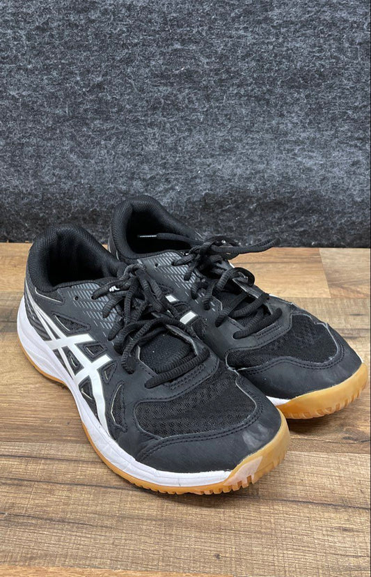 Asics Upcourt 6 Black White Volleyball Indoor Court Sneakers Men's Size 7
