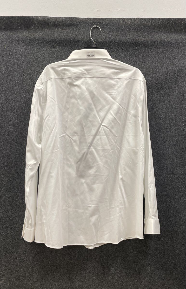 Michael Kors Men's White Airsoft Stretch Non-Iron Regular Dress Shirt 2XL NWT