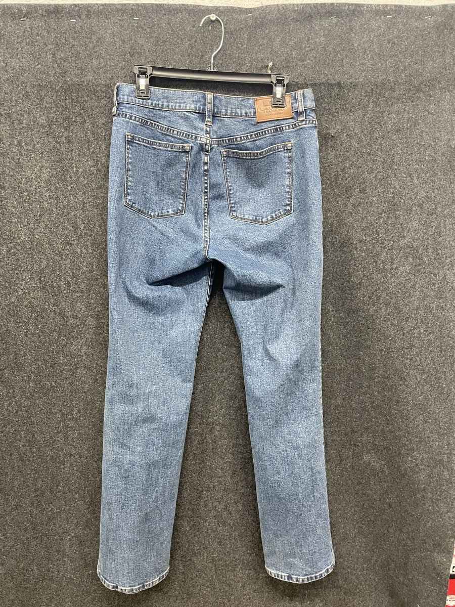 Lauren Ralph Lauren Women's Blue Straight Leg Stretch Jeans Size 10