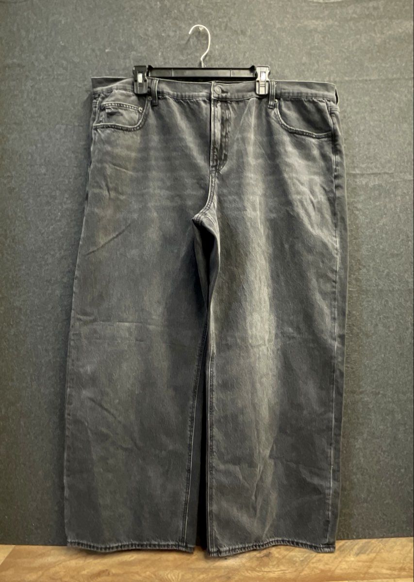 American Eagle Women's Stovepipe Jeans Black Blaze Strigid High Rise Sz 20 NWT