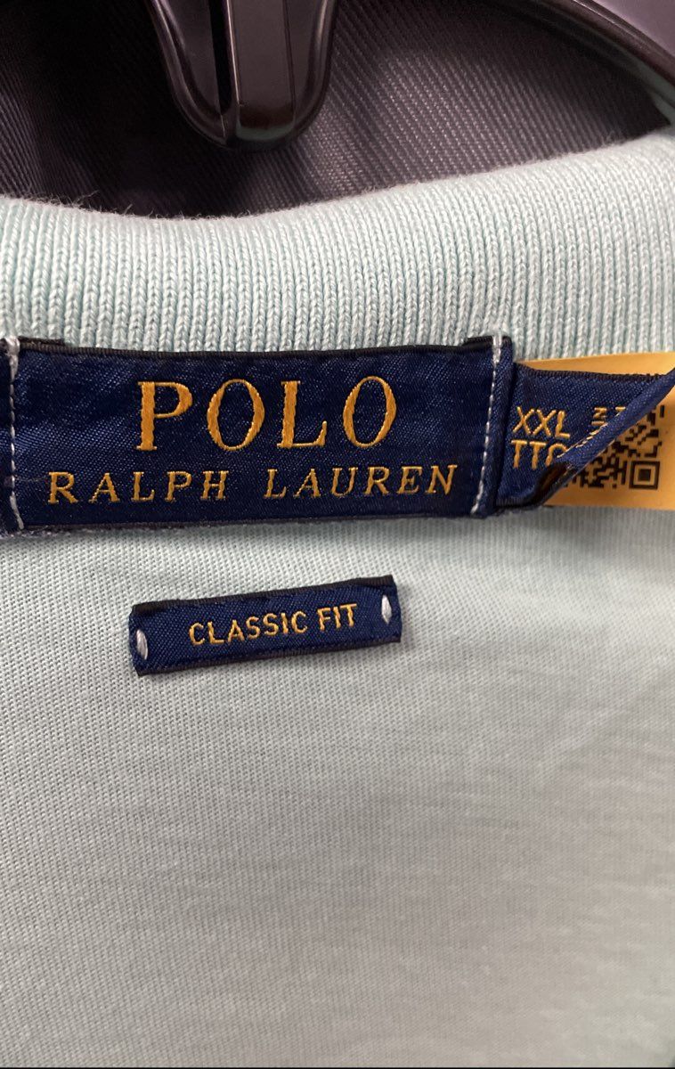 Polo Ralph Lauren Men's Classic Fit Polo Shirt Aqua Short Sleeve Sz XXL