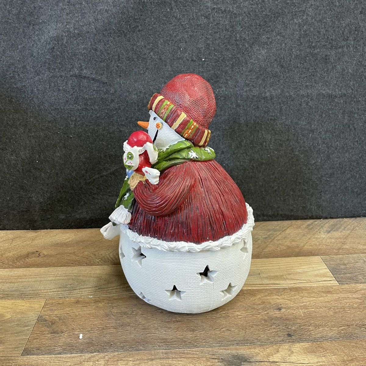 Cracker Barrel Christmas Decorative Light Up Snowman