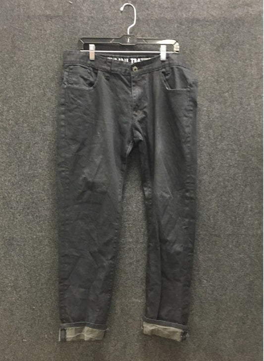 72 Unlimited Men's Black Skinny Fit Stretch Jeans Size 36x32