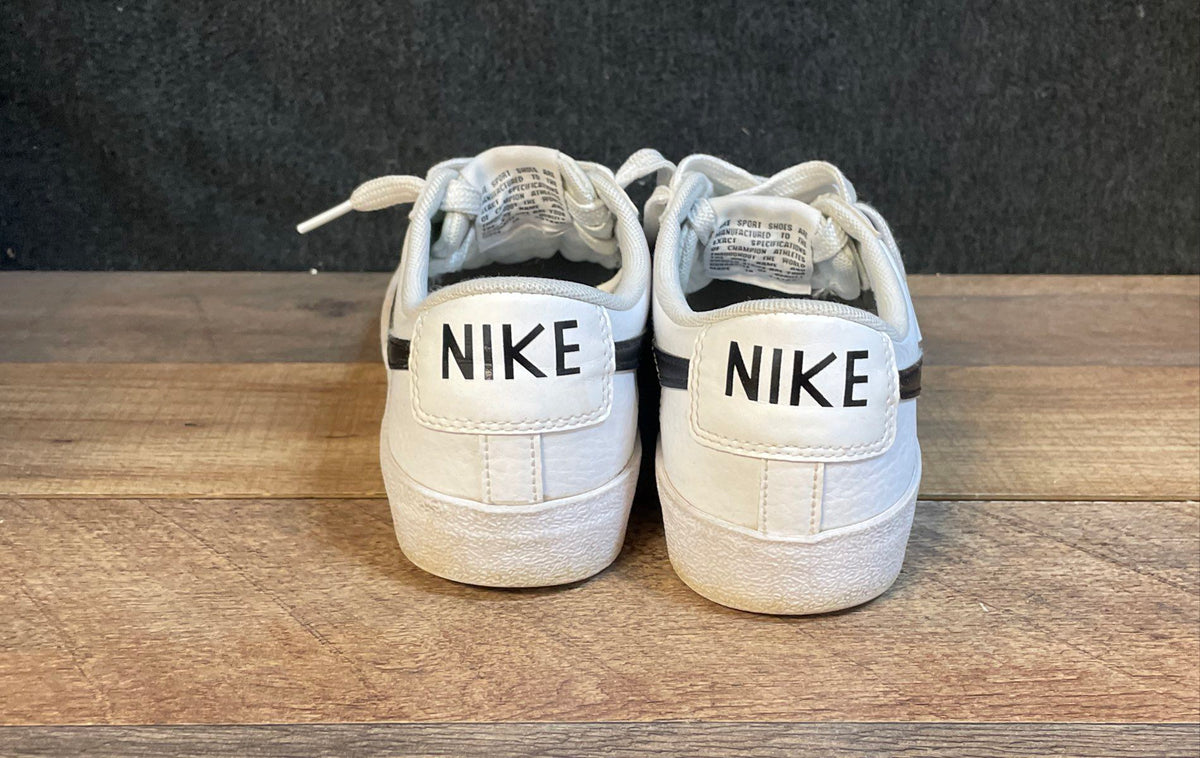 Nike Blazer Low 77 White Black Sail GS Youth Sneakers Size 6.5Y
