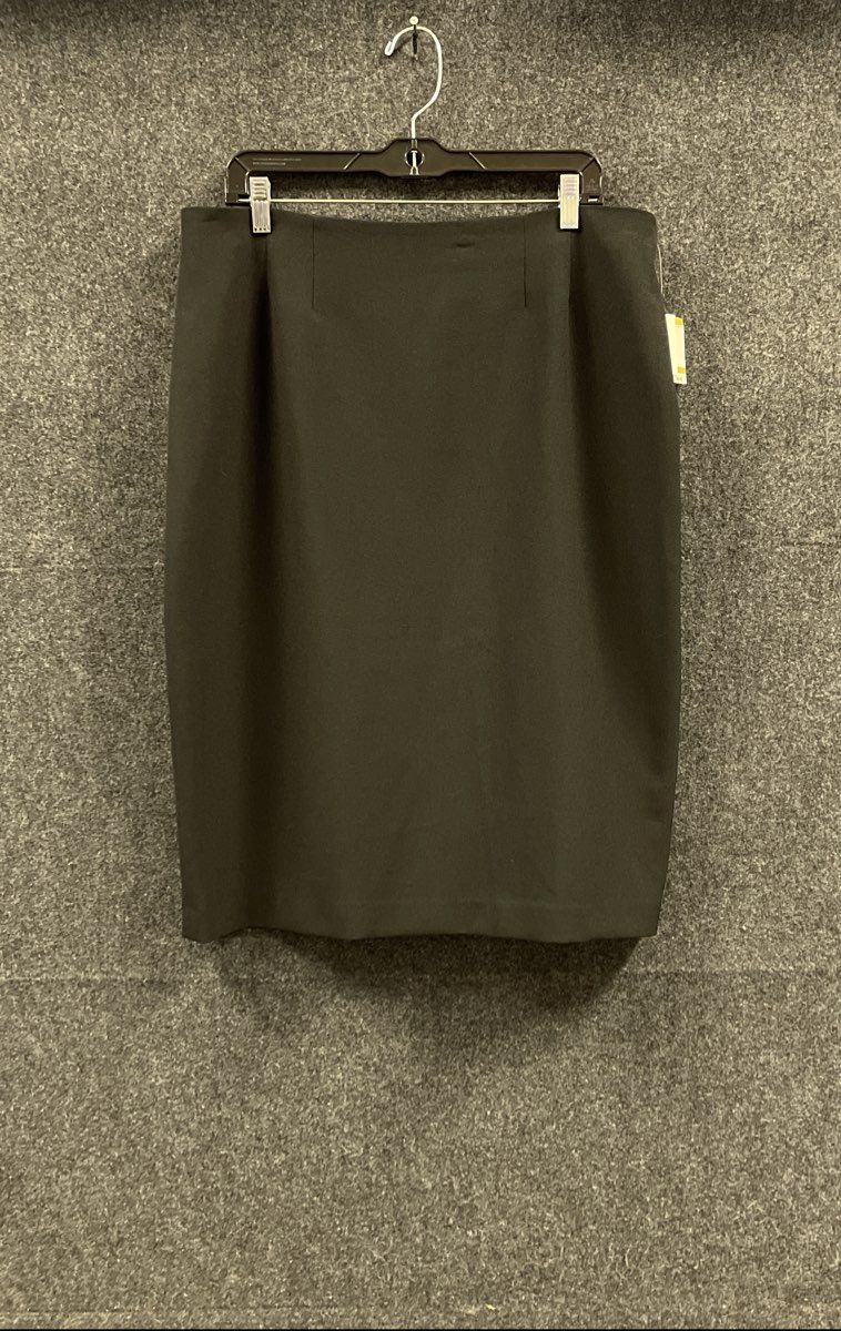 Kasper Women's Black Professional Stretch Pencil Skirt NWT Size 14