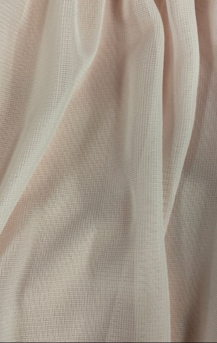 David's Bridal Women's Petal Pink Mesh Cutout Spaghetti Strap Dress Sz 14 NWT
