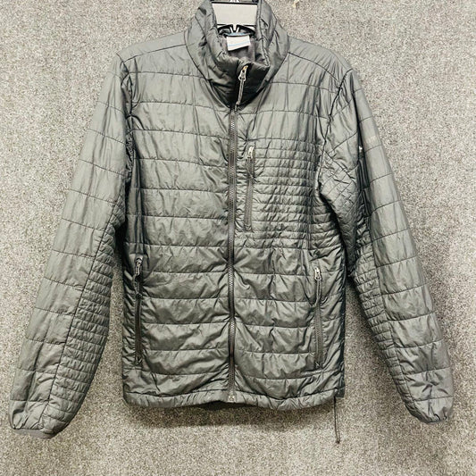 Columbia Men's Voodoo Falls 590 TurboDown Puffer Jacket Gray Omni-Heat Sz S