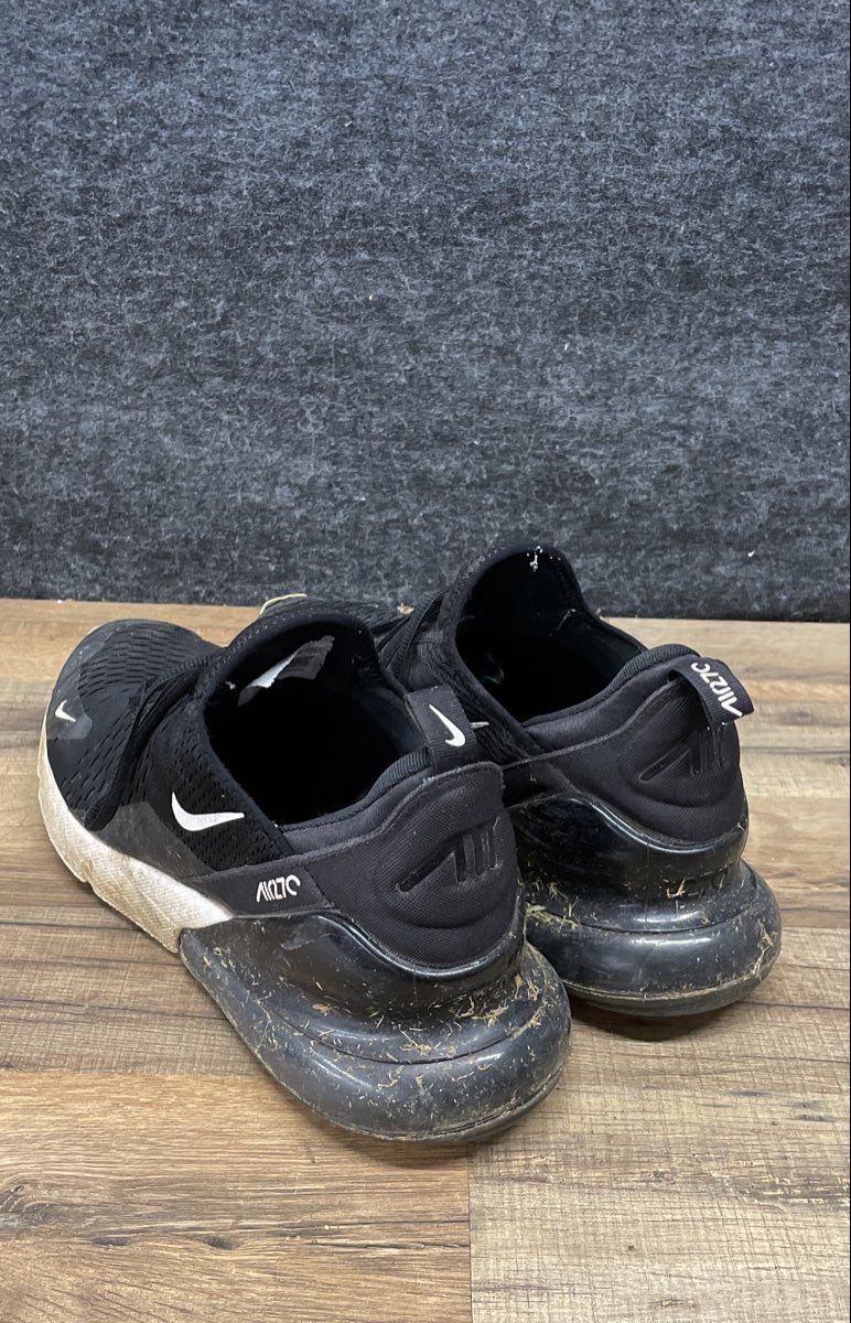 Nike Air Max 270 Black Anthracite Men's Running Sneakers Size 12.5