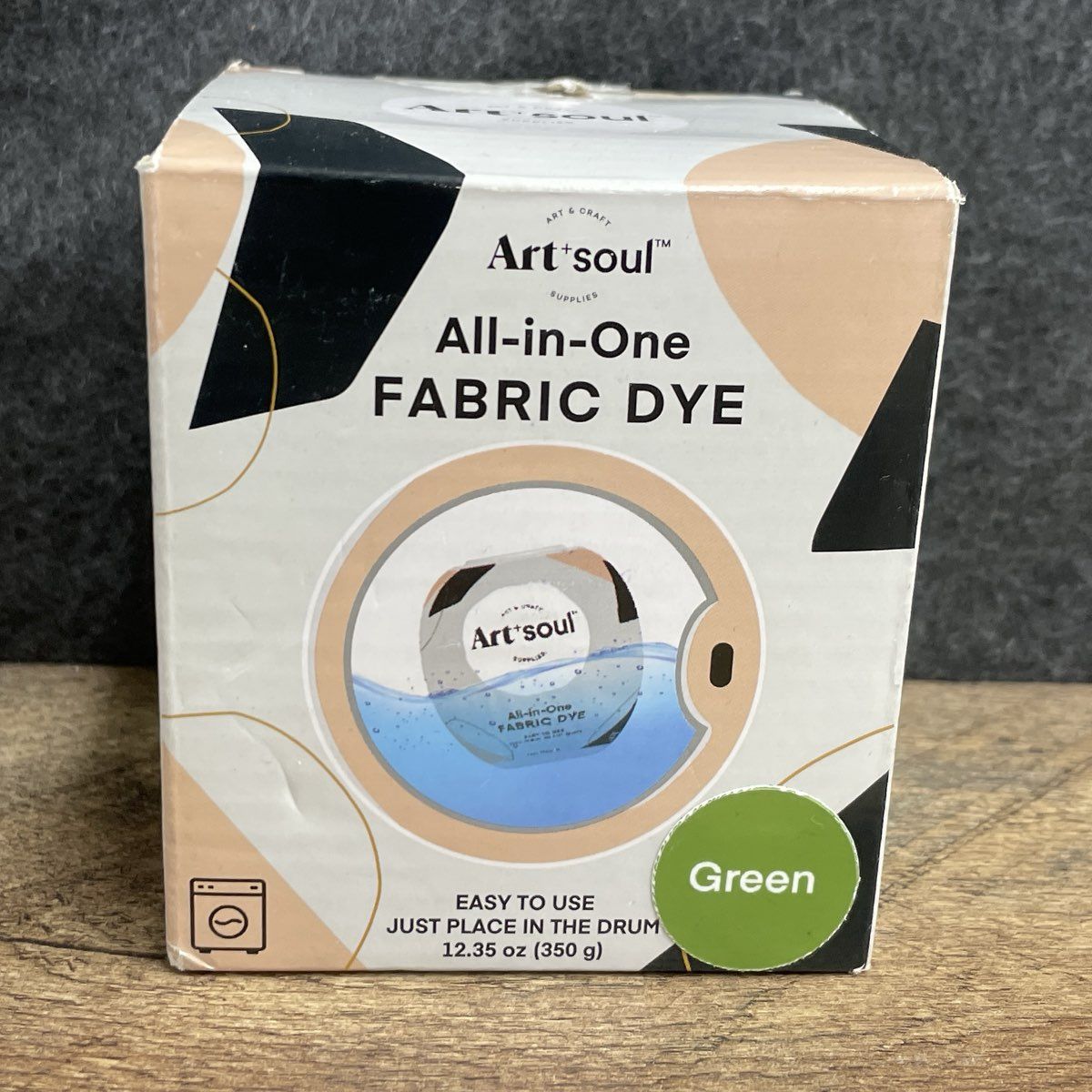 Art & Soul All-In-One Fabric Dye Lot of 4 Lime Green & Green New