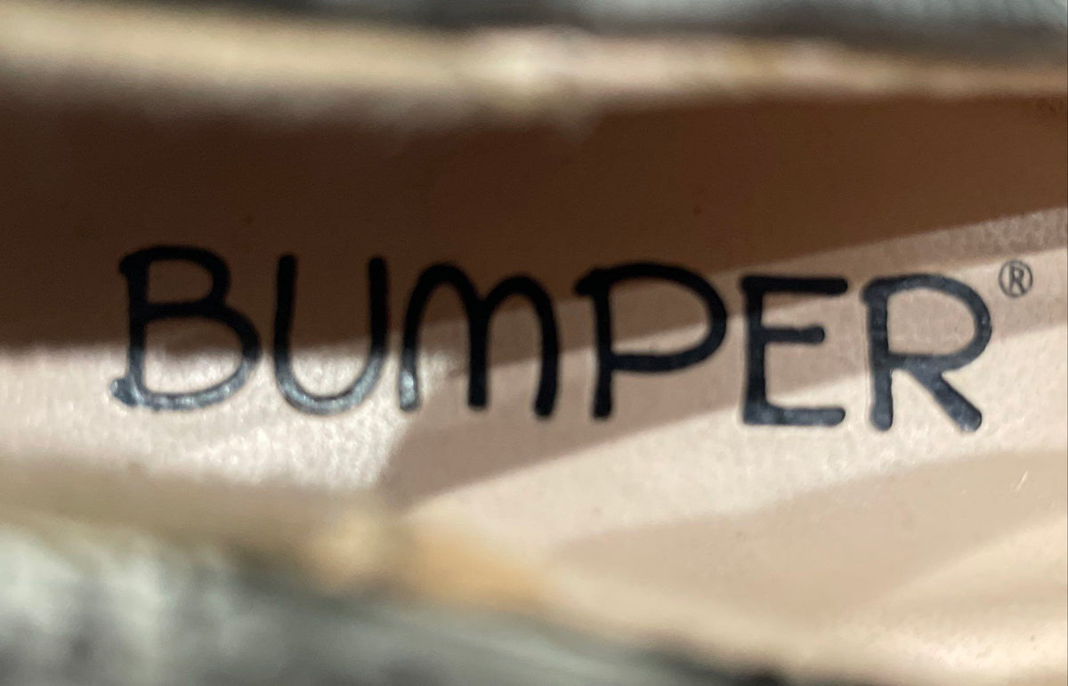 Bumper Newspaper Print Graphic Platform Stiletto Pumps Grey Red Size 9