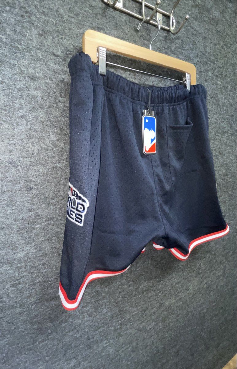 Pro Standard Men's Boston Red Sox 2018 World Series Navy Mesh Shorts NWT 3XL