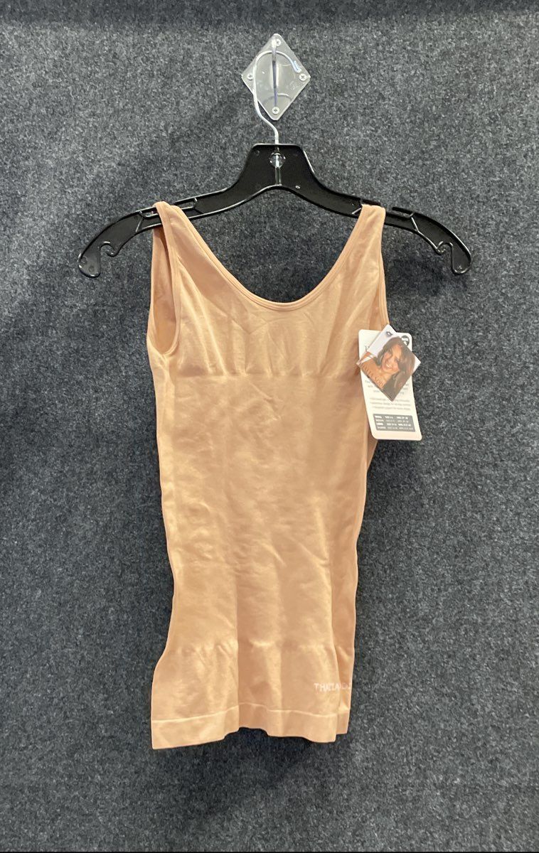 Thalia Sodi Women's Brown 2-Way Waist Control Tank Top Shapewear NWT Size S