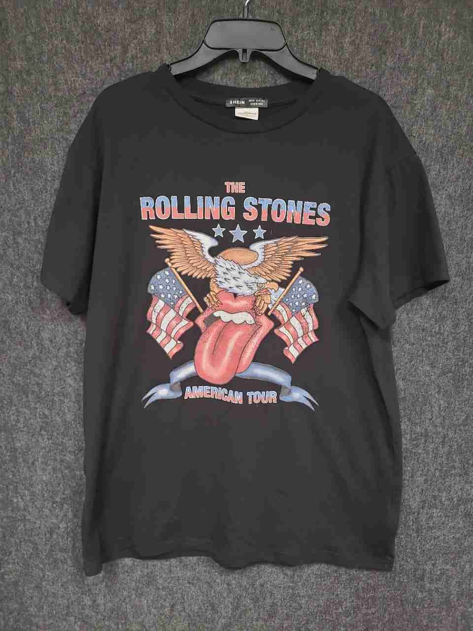 Rolling Stones American Tour T-Shirt Reprint Bravado Sz XS