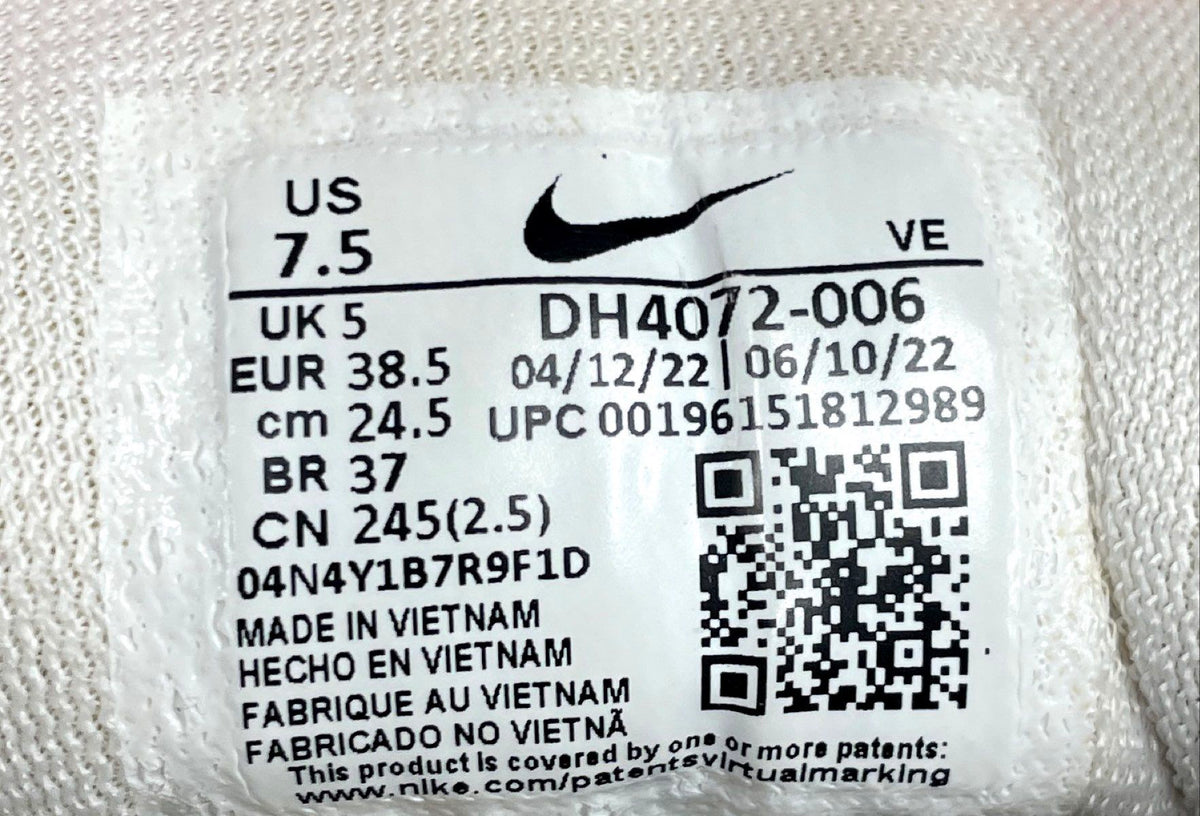 Nike Air Zoom Pegasus 38 Sail Purple Women's Running Shoes Size 7.5