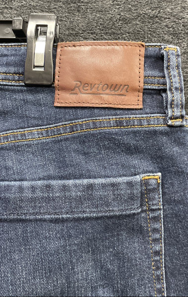 Revtown Men's Automatic Decade Denim Jeans Dark Wash Sz 33x32