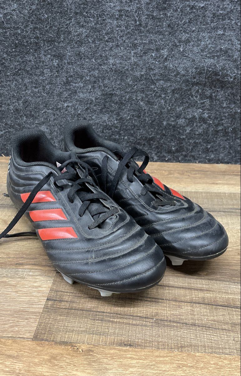 Adidas Copa 19.4 FG Core Black Solar Red Soccer Cleats Size 9.5