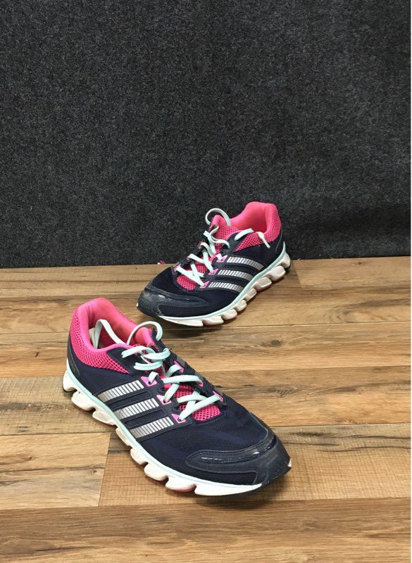 Adidas Powerblaze CC Ride Navy Pink Running Shoes Womens Size 8.5