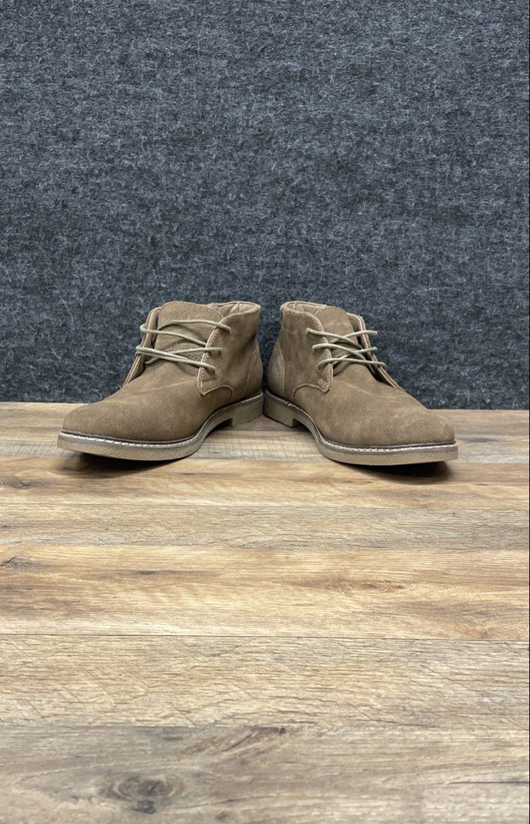 Sonoma Goods for Life Byron Sand Suede Chukka Desert Boots Men's Size 9.5