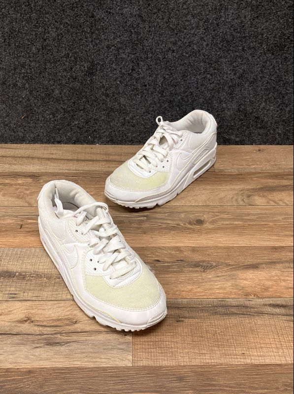 Nike Air Max 90 Futura Triple White Women's Sneakers Size 7
