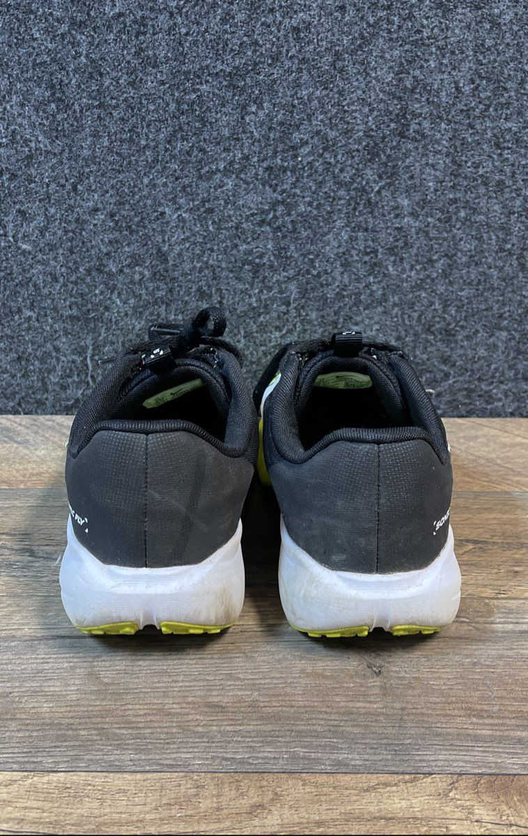 Nike Sonic Fly Black Volt Green Youth Running Shoes Size 5Y