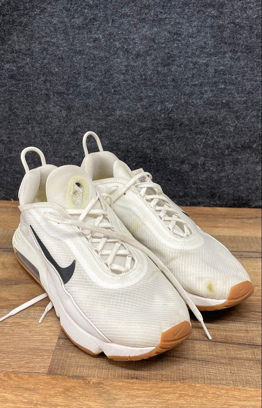 Nike Air Max 2090 White Black Gum Light Brown Sneakers Men's Size 12