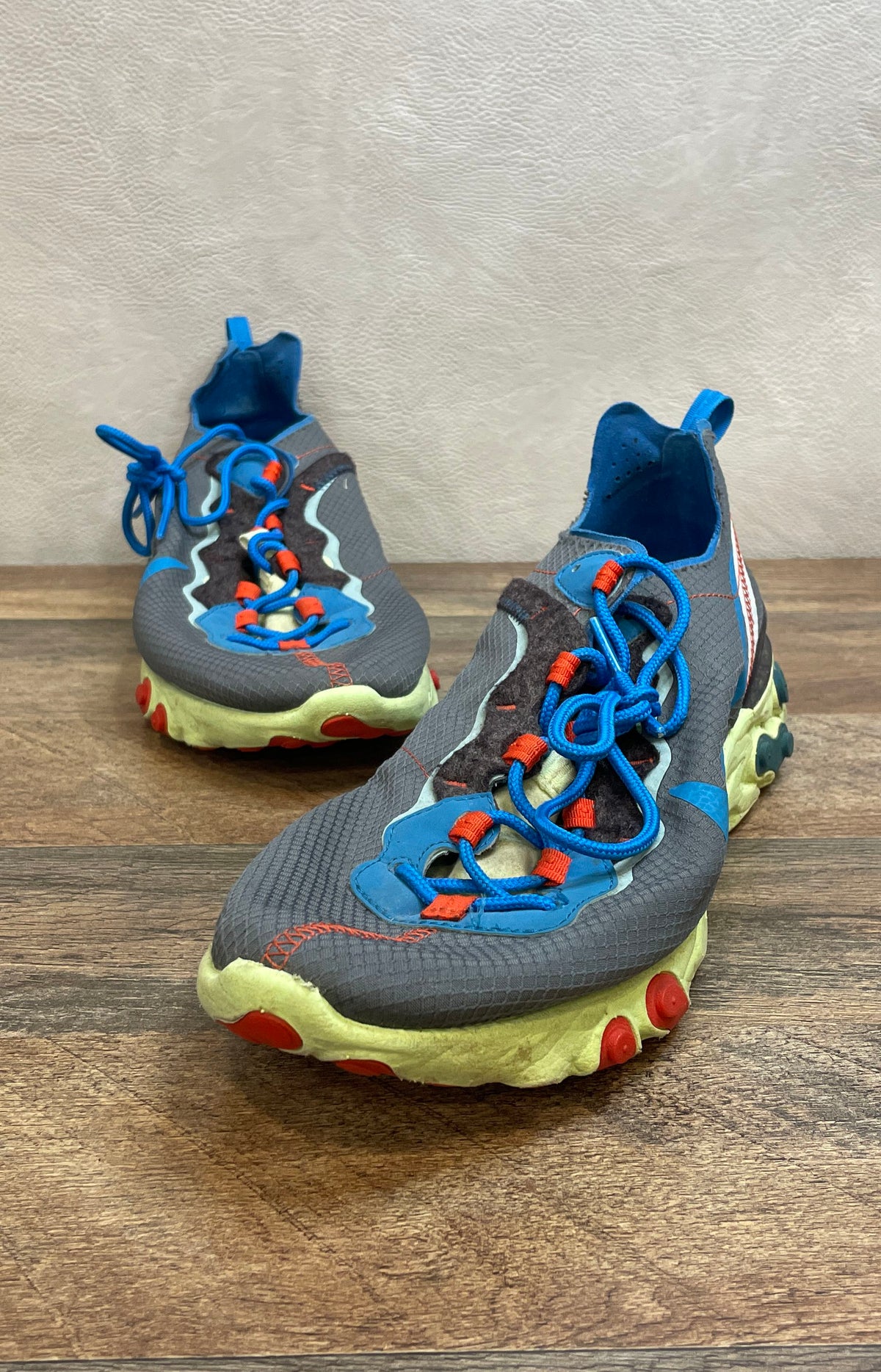 Nike React Element 55 Anthracite University Blue Size 11