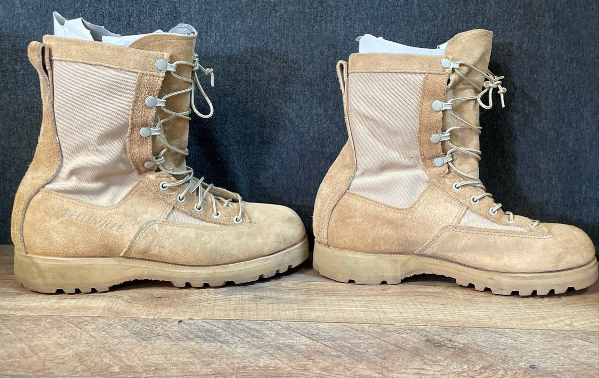 Belleville 790G Gore-Tex Tan Waterproof Combat Boots Men's Size 9W
