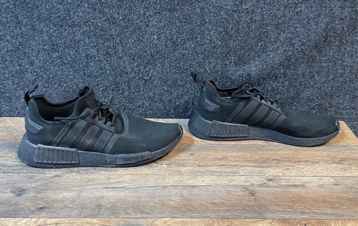 Adidas NMD R1 Triple Black Lifestyle Sneakers Men's Size 9.5
