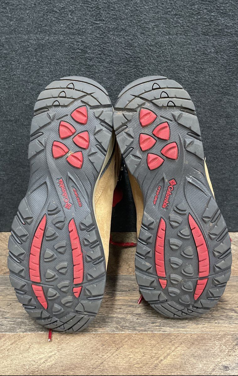 Columbia Newton Ridge Plus Waterproof Elk Red Hiking Boots Women's Size 12