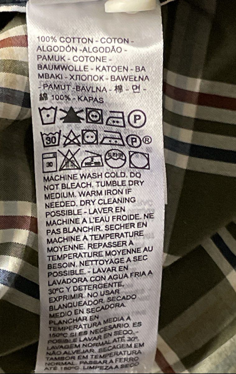 Levi's Men's Standard Fit Shirt Green Plaid Short Sleeve One Pocket Sz M