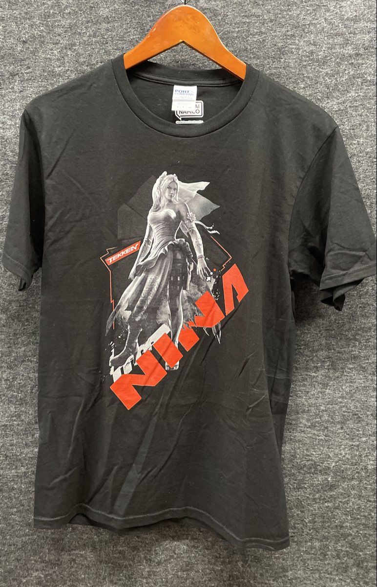 Tekken Nina Williams Graphic T-Shirt Bandai Namco Licensed Sz S