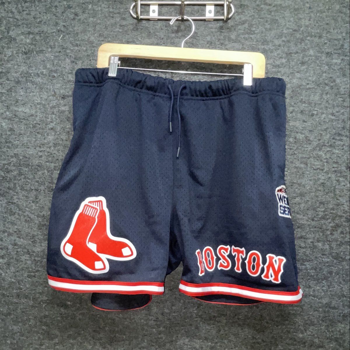 Pro Standard Men's Boston Red Sox 2018 World Series Navy Mesh Shorts NWT 3XL