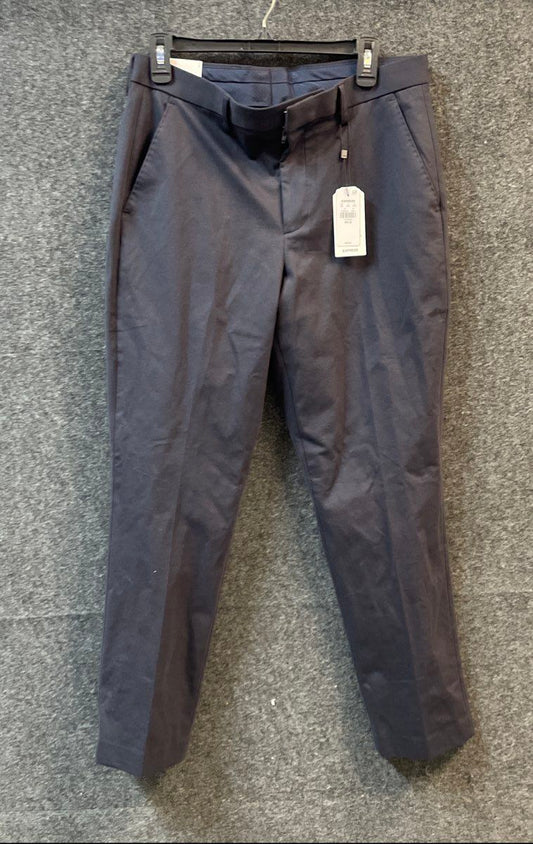 Express Men's Navy Blue Slim Fit Cotton Nylon Spandex Pants Sz 31x32 NWT