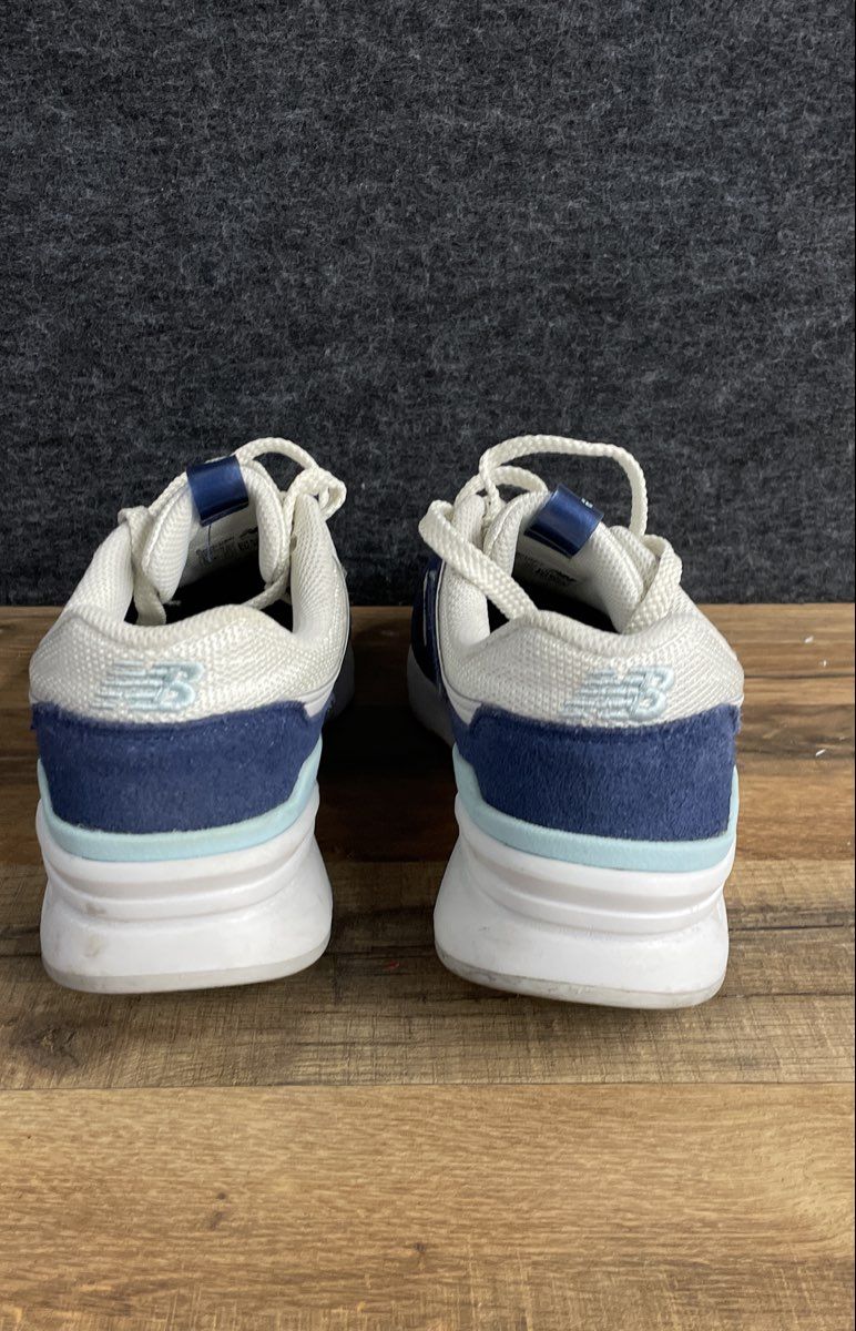 New Balance 997H Navy White Light Blue Women's Lifestyle Sneakers Size 7