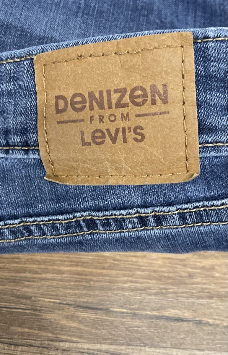 Denizen Levi's Women's Blue Mid-Rise Skinny Denim Jeans Sz 28x30
