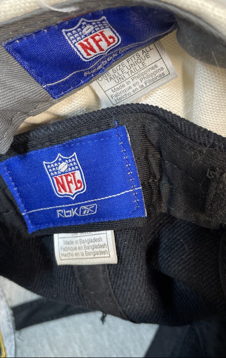 Lot 4 NFL Hats Reebok Pittsburgh Steelers Super Bowl XL New Era One Size