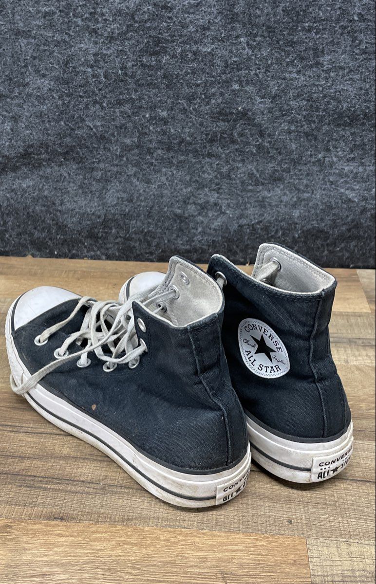 Converse Chuck Taylor All Star Lift Hi Black White Platform Sneakers Size 8