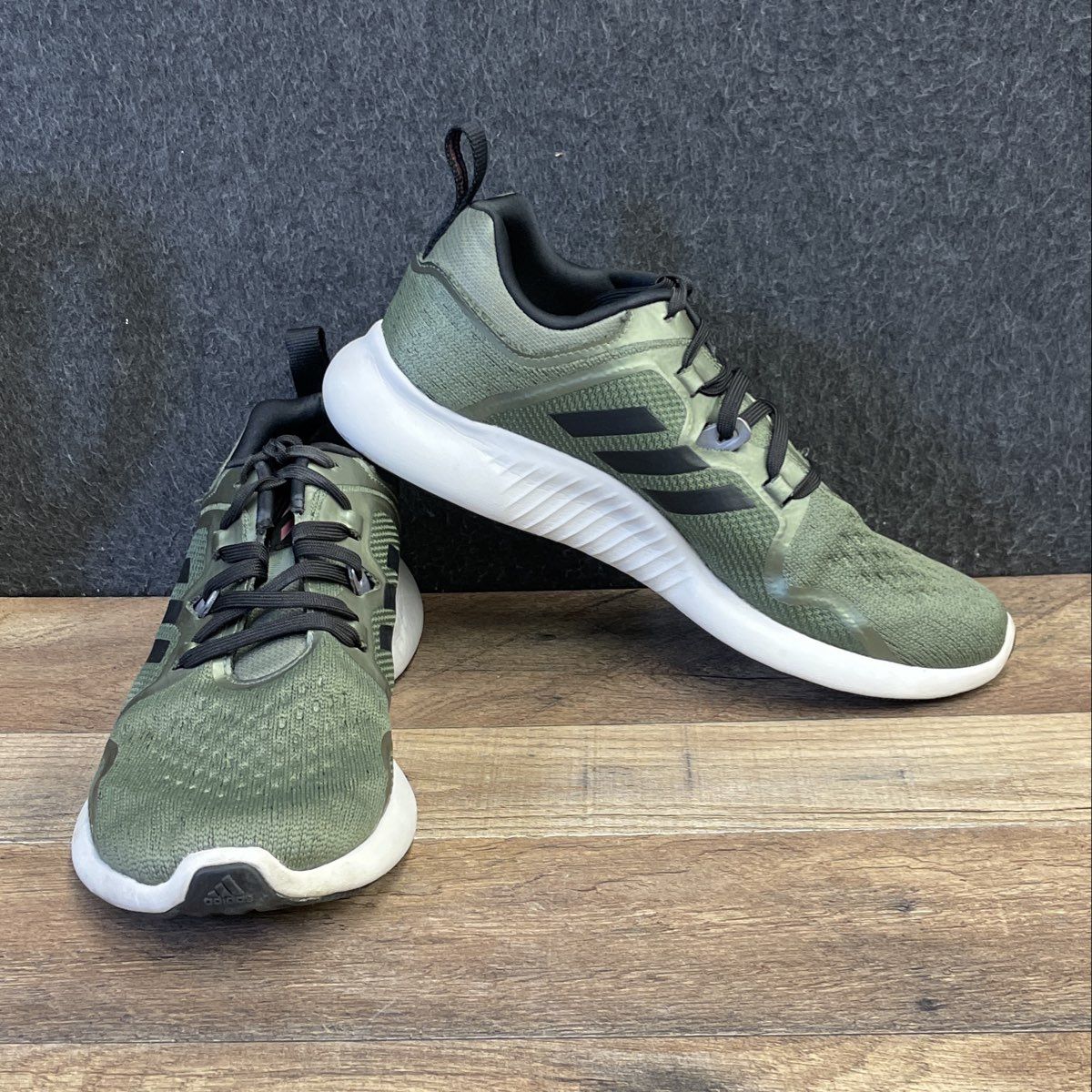 Adidas Edge Bounce Green Women's Running Shoes Size 8.5