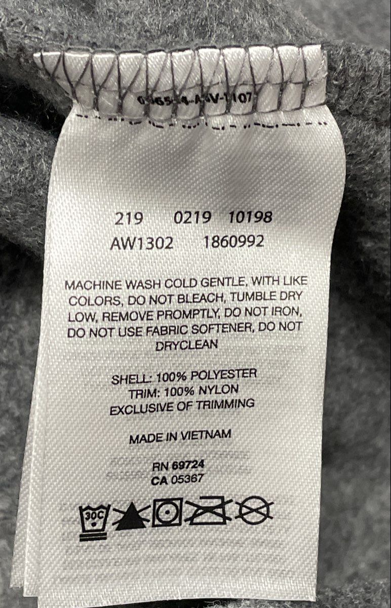 Columbia Women's Benton Springs Snap Front Fleece Pullover White Gray Sz 1X