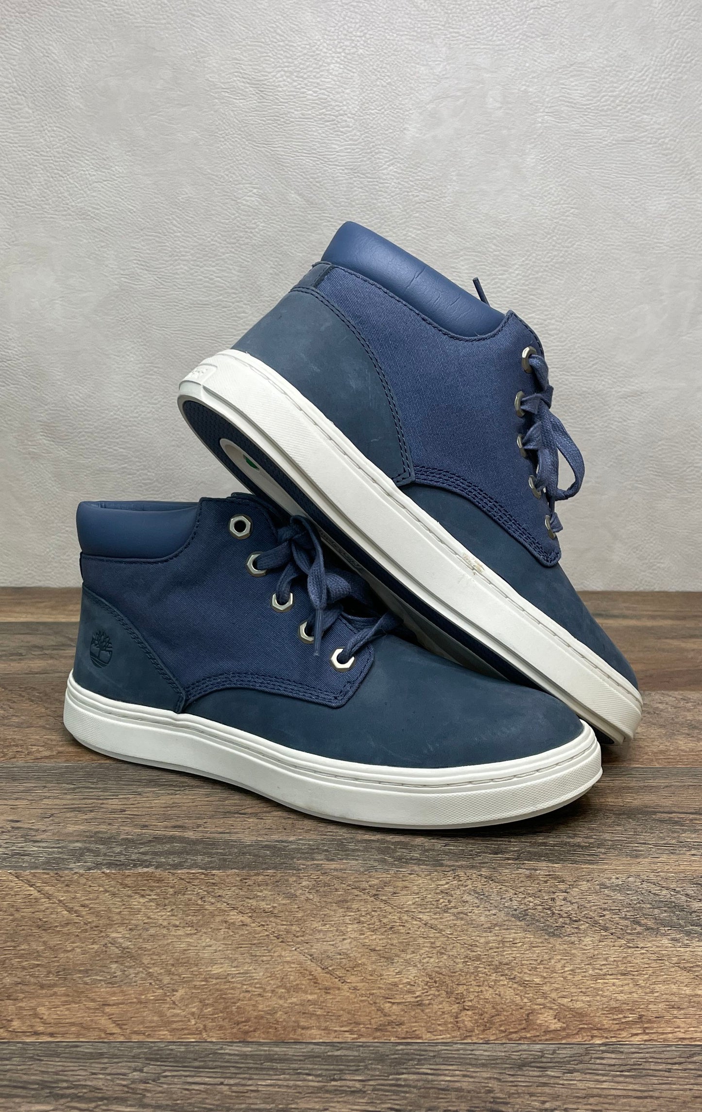 Timberland Davis Square Chukka Navy Blue Women's Sneakers Size 8