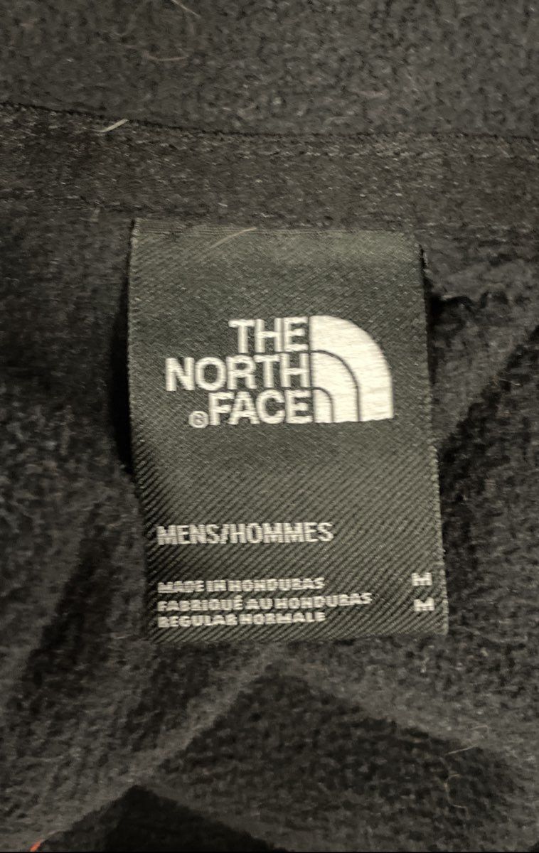 The North Face Men's Red Black TKA Glacier 1/4 Zip Fleece Pullover Size M